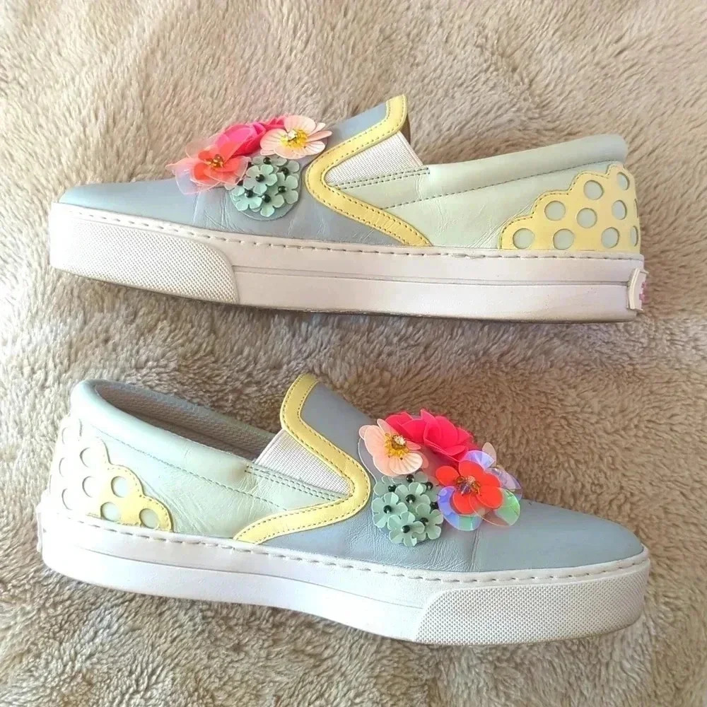 Sophia Webster Lilico Sequin Adele Sneaker - Picture 3 of 9
